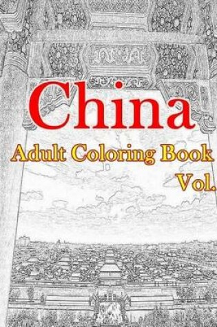 Cover of China Adult Coloring Book Vol.2