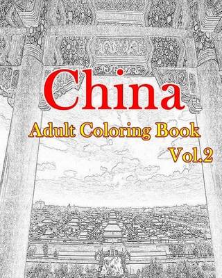 Book cover for China Adult Coloring Book Vol.2