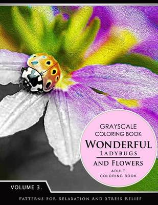 Book cover for Wonderful Ladybugs and Flowers Books 3