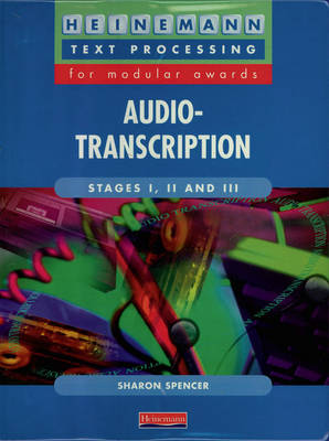 Book cover for Audio-transcription Stages I, II and III