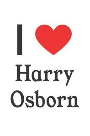 Cover of I Love Harry Osborn