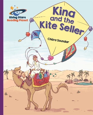 Book cover for Reading Planet - Kina and the Kite Seller - Purple: Galaxy
