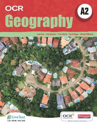 Book cover for A2 Geography for OCR Student Book with LiveText for Students