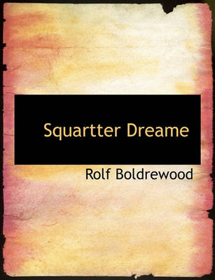 Book cover for Squartter Dreame