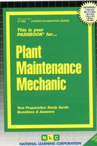 Cover of Plant Maintenance Mechanic