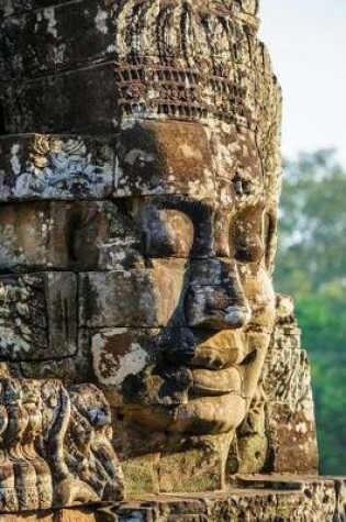 Cover of Close-Up of Stone Faces in Bayon Temple Siem Reap Cambodia Journal