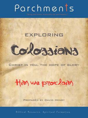 Book cover for Exploring Colossians