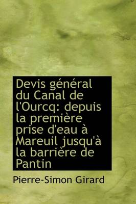 Book cover for Devis General Du Canal de L'Ourcq