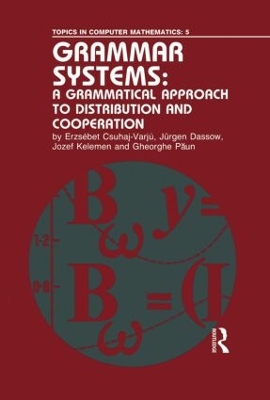 Book cover for Grammar Systems