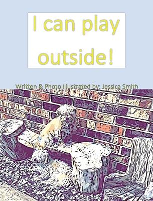 Book cover for I can play outside!