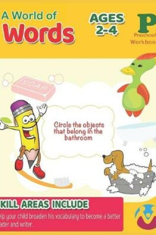 Cover of Preschool Workbook - A Wolrd of Words
