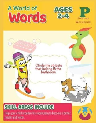 Cover of Preschool Workbook - A Wolrd of Words