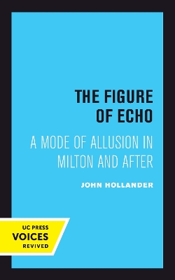 Book cover for The Figure of Echo
