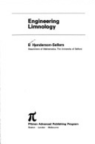 Cover of Engineering Limnology