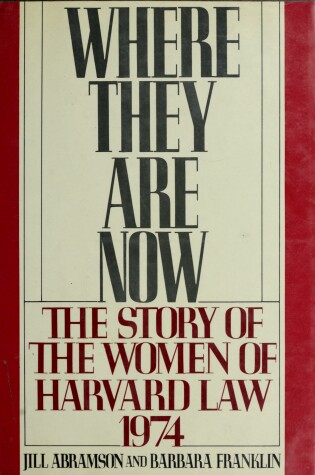 Cover of Where They Are Now