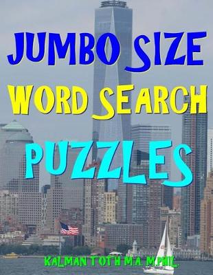 Book cover for Jumbo Size Word Search Puzzles