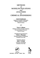 Book cover for Methods of Modeling Equations and Analogies in Chemical Engineering