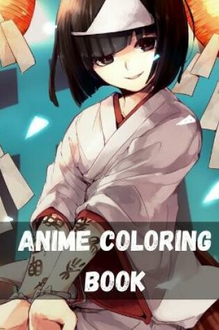 Cover of Anime Coloring Book