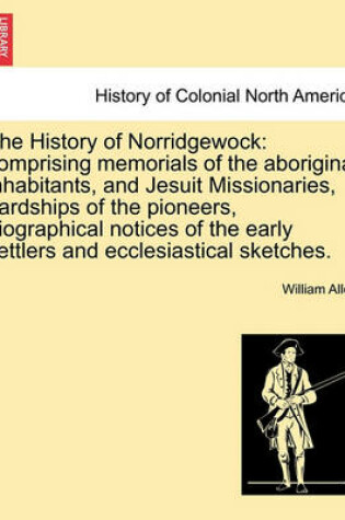 Cover of The History of Norridgewock