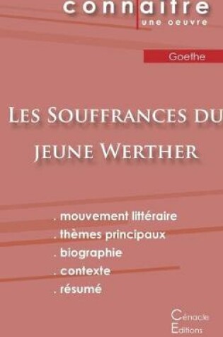 Cover of Fiche de lecture Les Souffrances du jeune Werther de Goethe (Analyse litteraire de reference et resume complet)