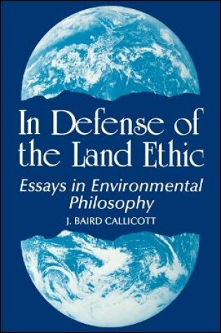 Cover of In Defense of the Land Ethic