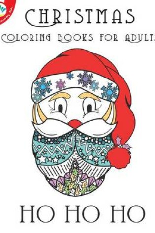 Cover of Christmas Coloring Books for Adults