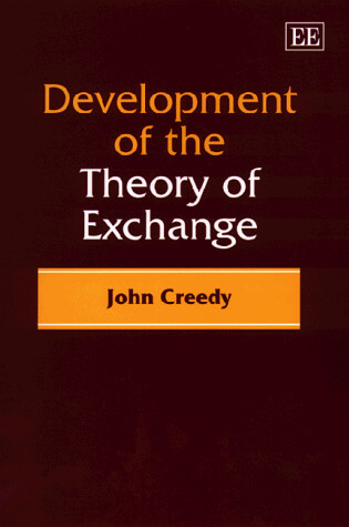 Cover of Development of the Theory of Exchange