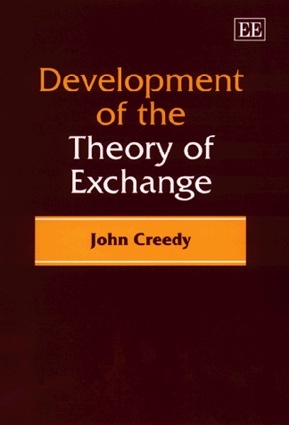 Book cover for Development of the Theory of Exchange