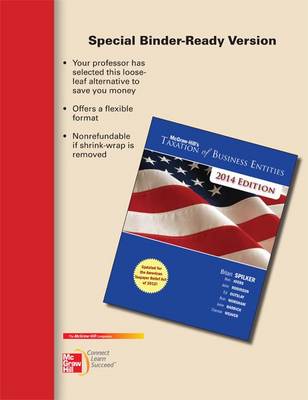 Book cover for McGraw-Hill's Taxation of Business Entities