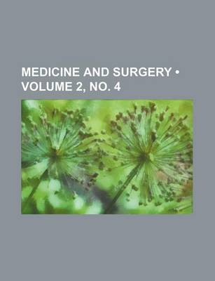 Book cover for Medicine and Surgery