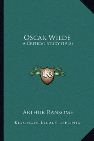 Cover of Oscar Wilde Oscar Wilde