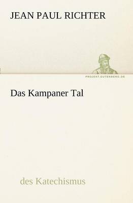 Book cover for Das Kampaner Tal