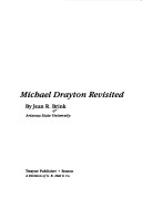 Book cover for Michael Drayton Revisited