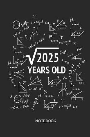 Cover of 2025 Years Old Notebook