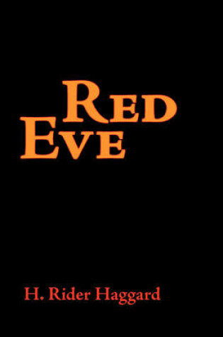 Cover of Red Eve, Large-Print Edition