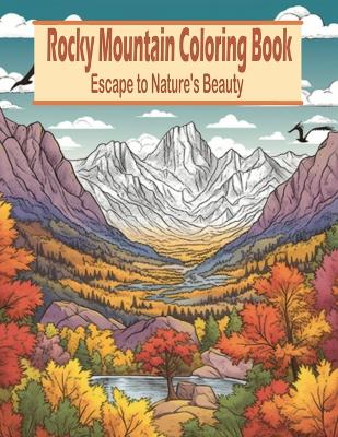 Book cover for Rocky Mountain Coloring Book