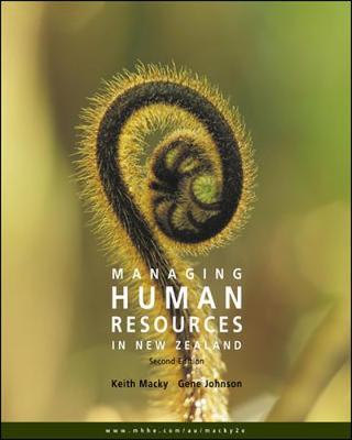 Book cover for Managing Human Resources in New Zealand 2e