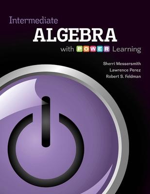 Book cover for Intermediate Algebra with P.O.W.E.R. Learning