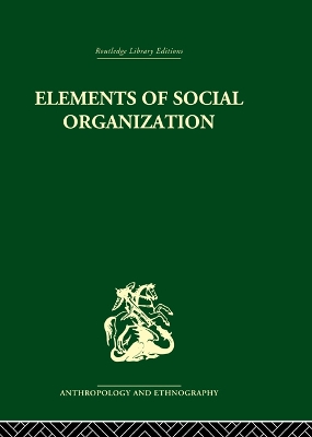 Book cover for Elements of Social Organisation