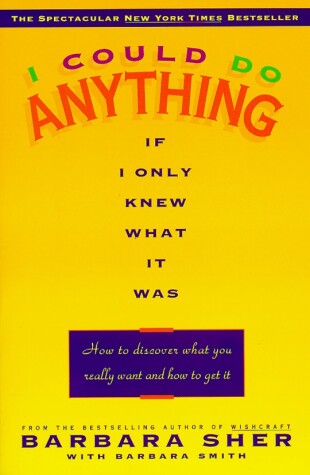 Book cover for I Could Do Anything If I Only Knew What It Was