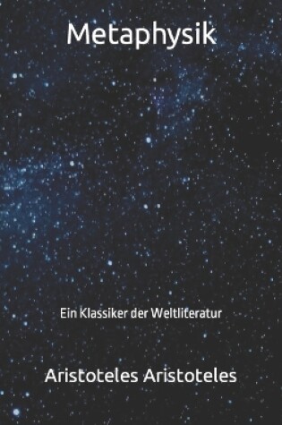 Cover of Metaphysik