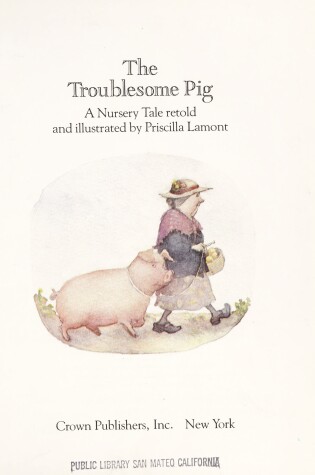 Cover of Troublesome Pig P Ov B W Jkt