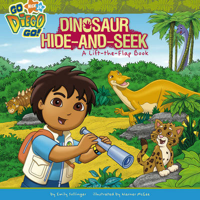 Book cover for Dinosaur Hide and Seek