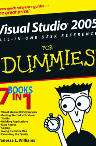 Cover of Visual Studio 2005 All-in-one Desk Reference for Dummies