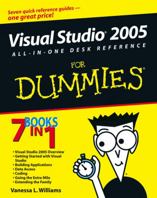 Book cover for Visual Studio 2005 All-in-one Desk Reference for Dummies