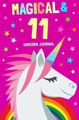 Book cover for Magical & 11 Unicorn Journal