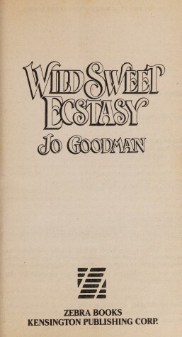 Book cover for Wild Sweet Ecstasy