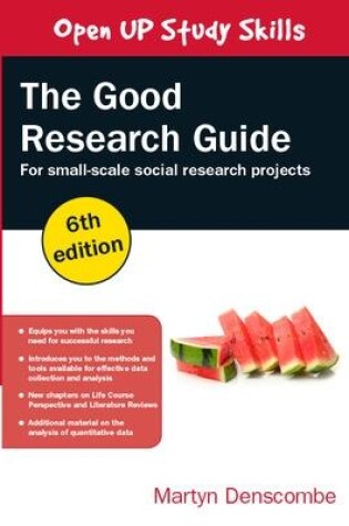 Cover of The Good Research Guide: For Small-Scale Social Research Projects