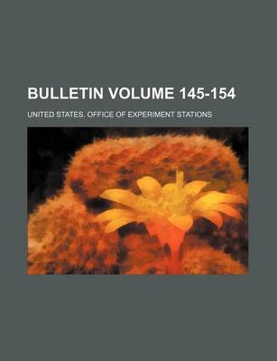 Book cover for Bulletin Volume 145-154