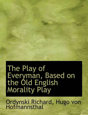 Book cover for The Play of Everyman, Based on the Old English Morality Play